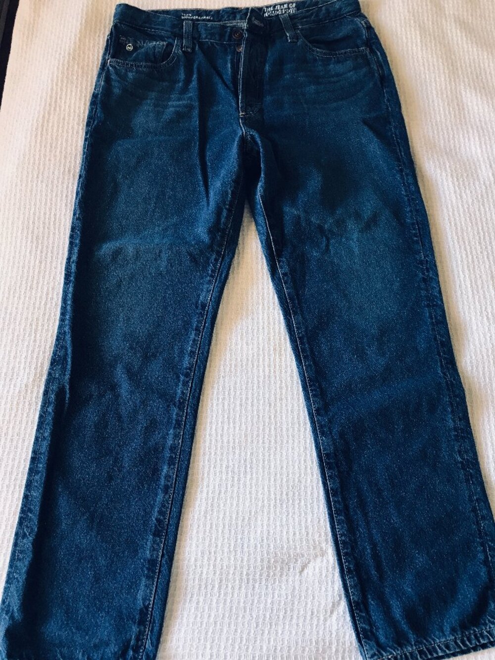 AG Adriano Goldschmied Isabelle Mid Rise Straight - Size 28